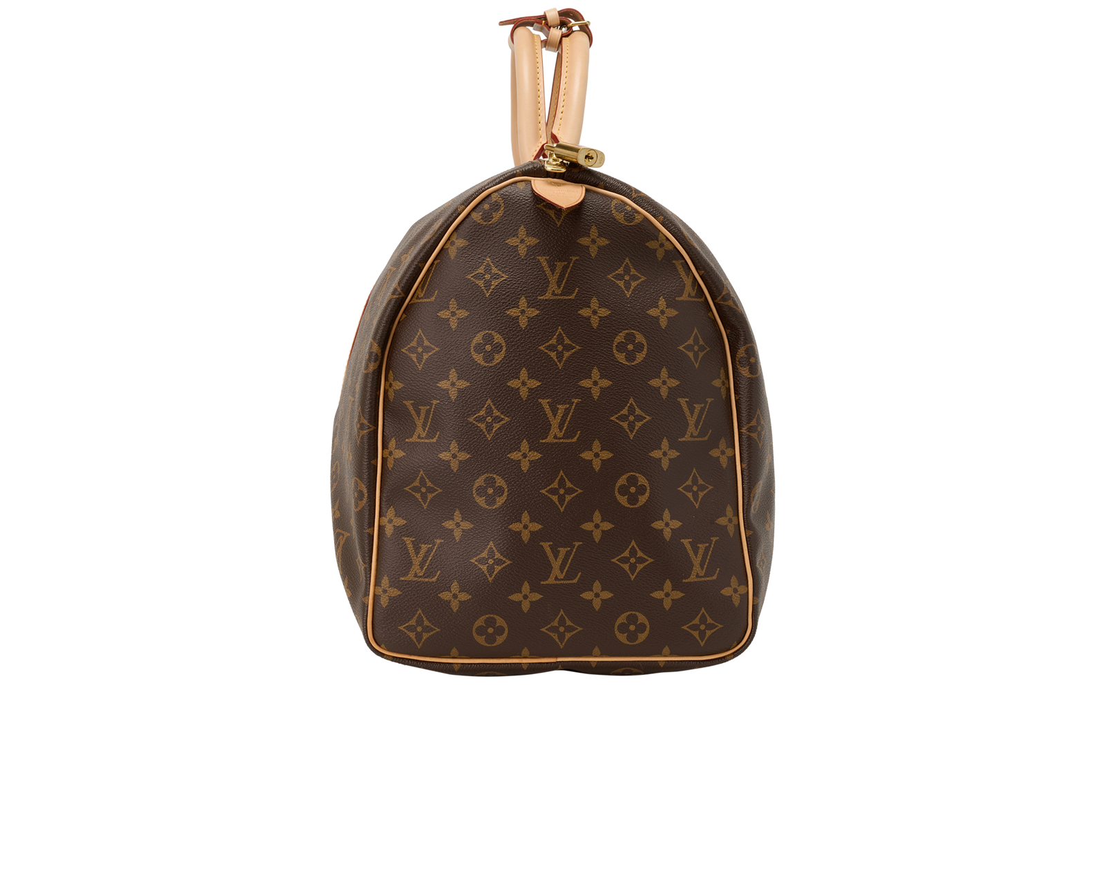 Keepall 50, &pound;1,200, Handbags, Brown, Canvas, Side view